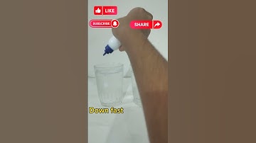 Fevicol glue vs cool+hot water I Science experiment I Easy experiment I school project I Shorts I