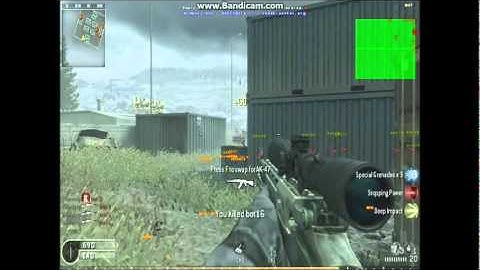 [COD4] Pezbots server and god mode