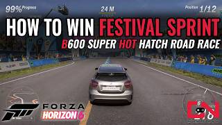 How to Win the Festival Sprint Super Hot Hatch Cars Road Race in Forza Horizon 6 - Tune Included screenshot 1