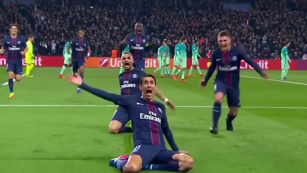 Barcelona vs PSG 4 - 0 GOALS Champion league 2017
