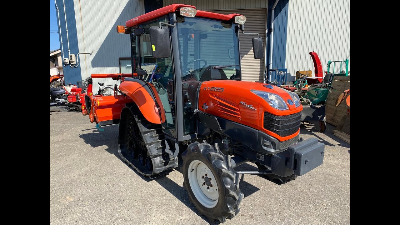 クボタ トラクター中古 KT285 28馬力 570時間 後期モデル ノークラ