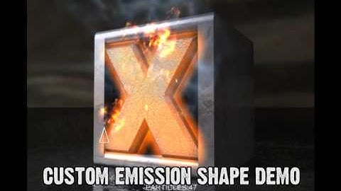 Particle Candy Corona / Gideros iOS Android SDK - Emission Shape Demo