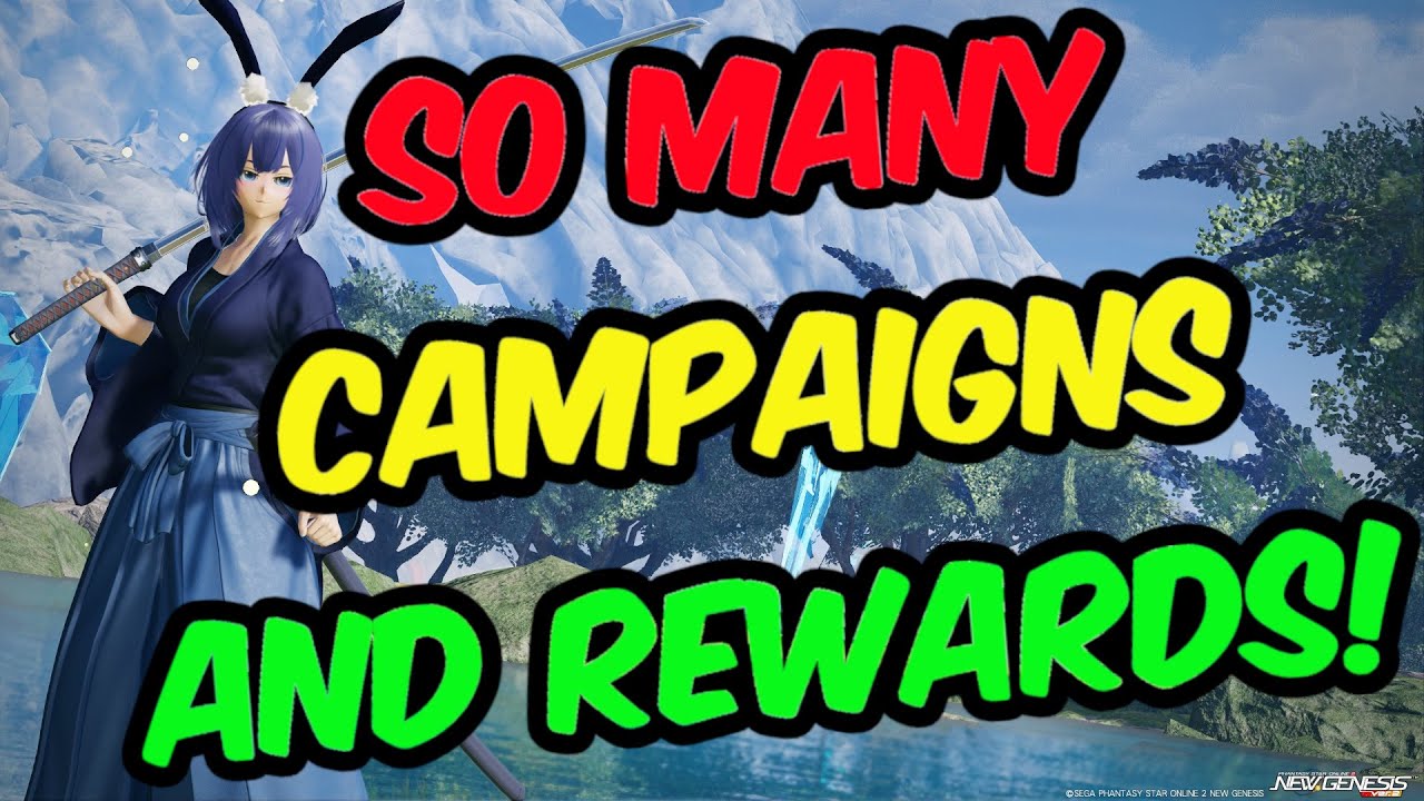 [PSO2:NGS] 4th Anniversary Campaigns Are Live!