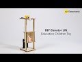 Diy elevator lift children science education toy  gearbestcom