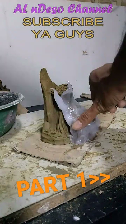 Membuat cetakan Hiasan aquarium mudah