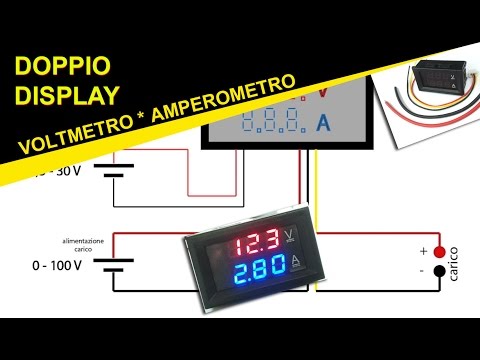 Video: Come si collega un voltmetro e un amperometro?