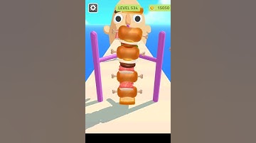 Sandwich Runner Level 534 Gameplay Walkthrough Android #Shorts