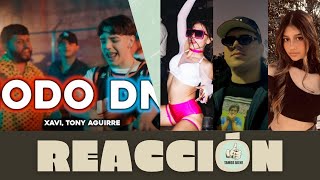 REACCION 🇦🇷 | Xavi, Tony Aguirre - Modo DND (Official Video) | Con Jus, Marite y Cunco