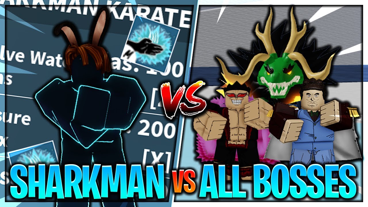 The shark race is one of the four races that players can spawn with on joining the game for the first time. Sharkman Karate VS All Bosses In Blox Fruits (UPDATE 14) - YouTube