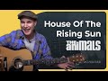 House of the Rising Sun - The Animals - Beginner Easy Song Guitar Lesson Acoustic (BS-610)