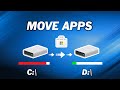 How to Safely Move Programs from C Drive to D Drive | Move Apps from C Drive to D Drive