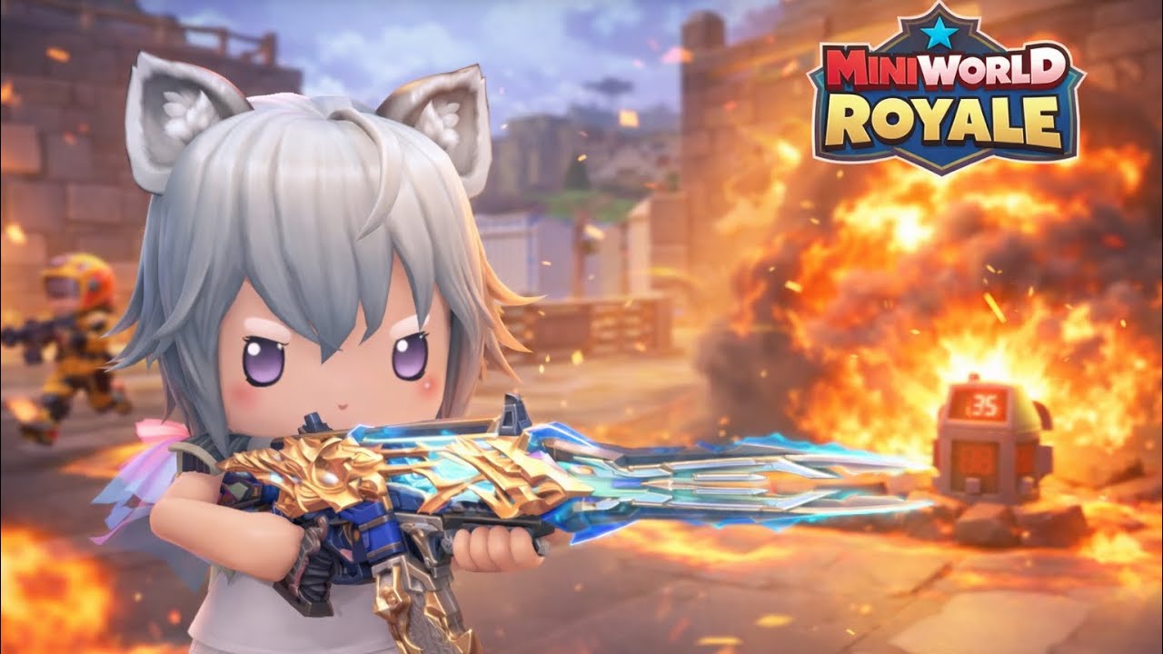 Tôi cầm M4 Triệu Vân đi ghép ngẫu nhiên . Bất ngờ gánh cả team lấy top1 #miniworldroyale #toilamwrs 