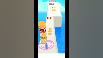 PANCAKE RUN - All Levels Gameplay Android - Level 168 #short #shorts