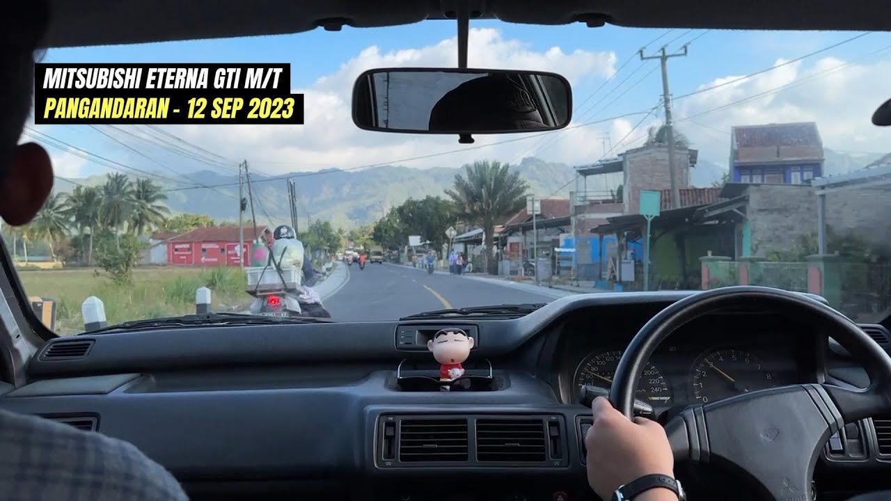 POV Driving Luar Kota pake sedan tua Mitsubishi Eterna