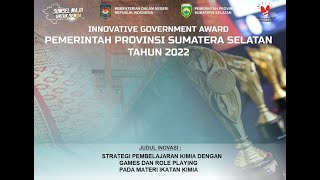 Strategi Pembelajaran Kimia dengan Games dan Role Playing Pada Materi Ikatan Kimia screenshot 1