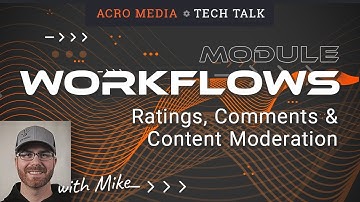 Drupal 8: Comments, Reviews and Content Moderation Workflows