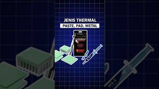 Thermal Paste, Pad, atau Liquid Metal Ini Bedanya #shorts