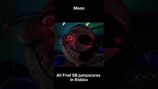 All Fnaf SB jumpscares in Roblox #fnafsecuritybreach #roblox #shorts #fypシ