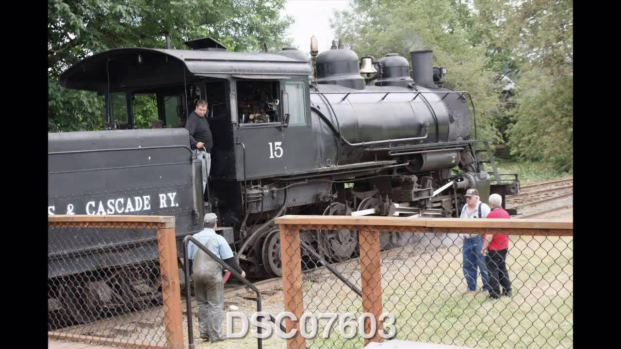 Steam Train Ride Chehalis, WA 060709 in HD YouTube