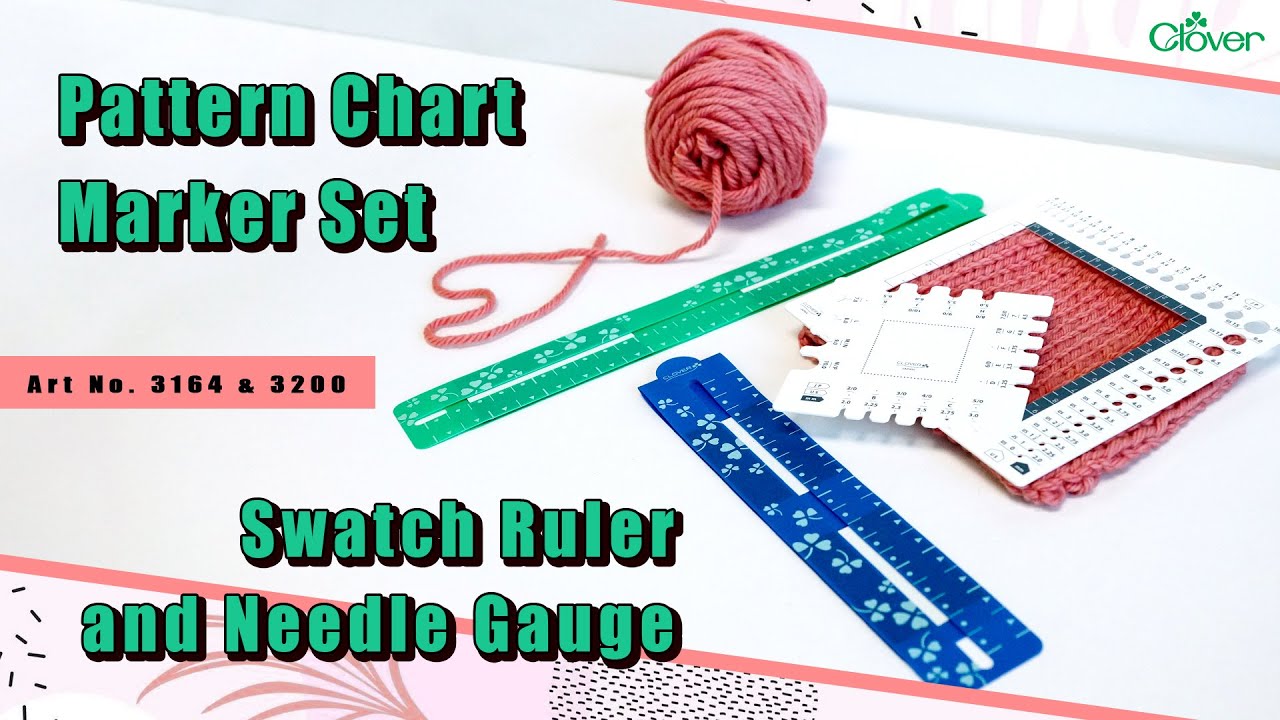 Clover Knitting Needle Gauge