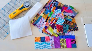 The "Secret" to Making Scrappy Quilts Look Expensive✨️Creative sewing ideas