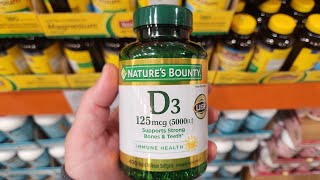 Nature's Bounty Vitamin D3 125 mcg, 400 Soft Gels from Costco screenshot 2