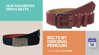 Belts By Original Penguin Our Favorites Men's Belts
