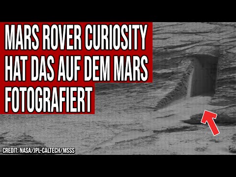 Mars Rover Curiosity hat das auf dem Mars fotografiert