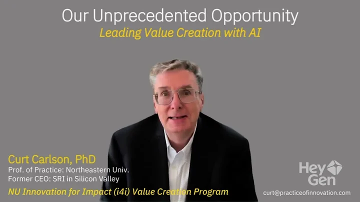 Our Unprecedented Opportunity: Leading Value Creation with AI