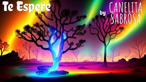 Te Espere by Canelita Sabrosa made using Stable Diffusion and Shotcut