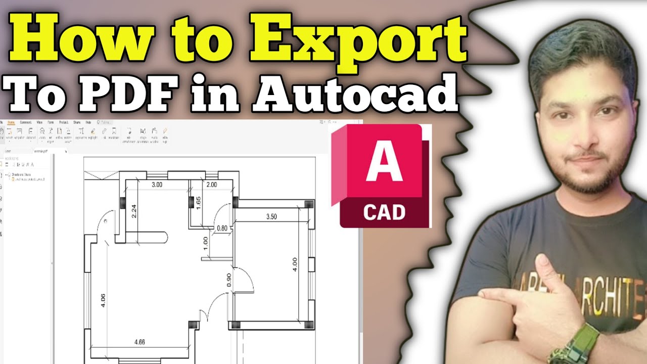 How to Export to pdf In Autocad | Tutorial urdu hindi 2025 | Nabeel ...
