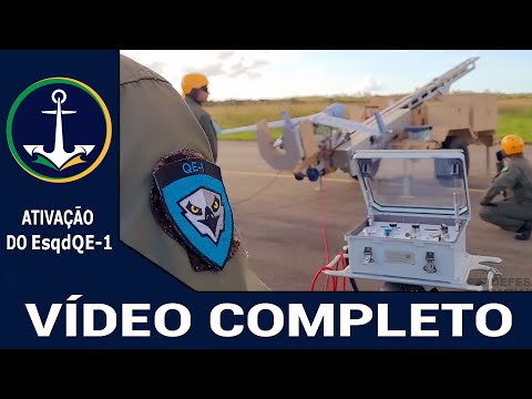 Vídeo COMPLETO da Solenidade de ativação do EsqdQE-1 da Marinha do Brasil