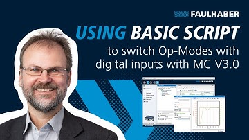 Using a BASIC script to switch Op-Modes with digital inputs with MC V3.0 - FAULHABER Drive Time