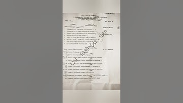 programming with C and C++ paper 2024 may/June B.com computer applications sem 2 osmania university