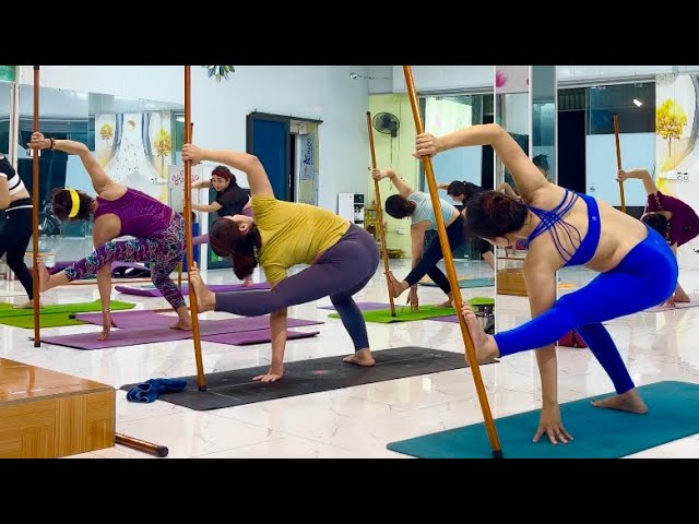 Stick Yoga sequence By master Raghu yoga, yoga at Home