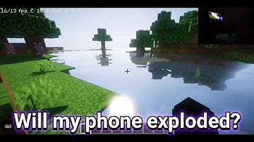 Chocapic13 V6 Medium • Java Shader on Mobile Android • PojavLauncher (Virgl Renderer)