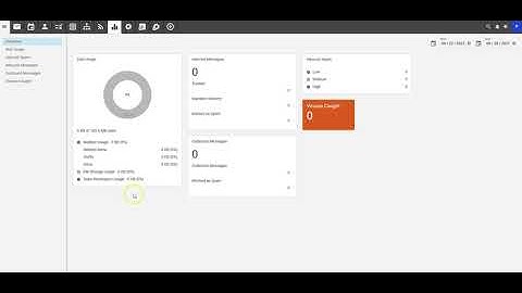 SmarterMail 17 - Diskspace Usage Report