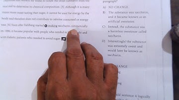 SAT I, Verbal Section, Muhammad Amin Baig