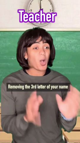 Removing the 3rd letter from your  name…😂 #shorts #viral