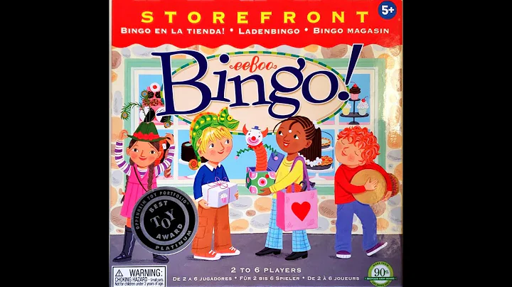 Storefront Bingo (Eeboo)