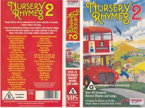 Nursery Rhymes 2 (1990 Australia VHS)