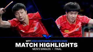 Ma Long vs Wang Chuqin | MS Final | WTT Star Contender Lanzhou 2023
