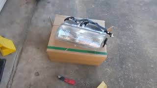 1990 Honda Civic Wagon RT4WD headlights