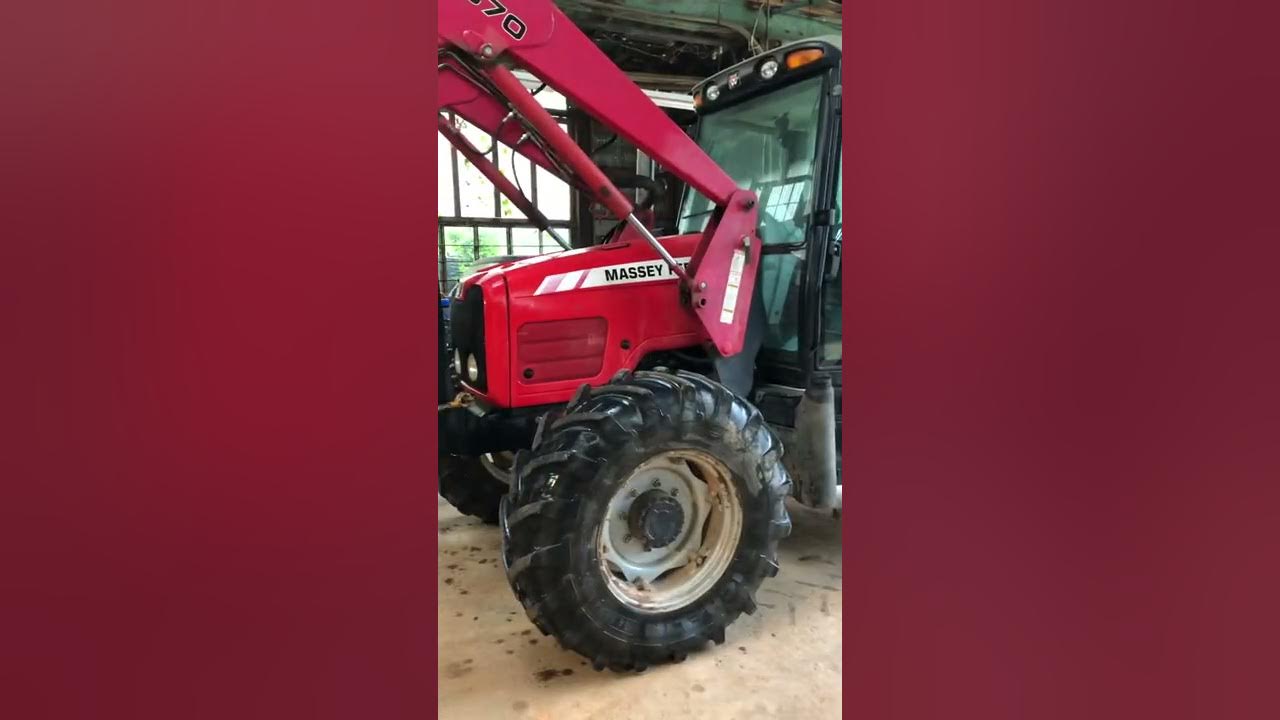 Changing a tractor fuel filter - YouTube