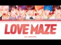 BTS (방탄소년단) - Love Maze [Color Coded Lyrics/Han/Eng/Rom/가사]