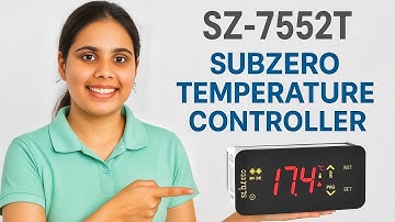 Subzero SZ-7552T Temperature Controller Parameter Settings Explained 