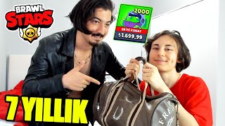 7 Yıllık Takipçim Evi̇me Taşindi Brawl Stars