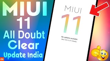 MIUI 11 Global Update Release Date In India ! Supported Devices & Features & Update Schedule !