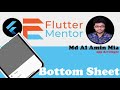 bottom sheet flutter | flutter bottom sheet | flutter bottom sheet bangla | bottom sheet | flutter