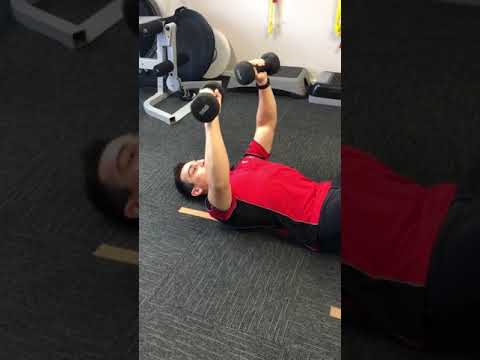 Dumbbell Chest Press – Shoulder rehab